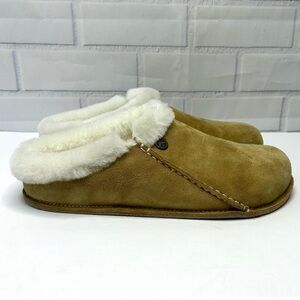 Birkenstock Zermatt Genuine Shearling Slipper size 10 men